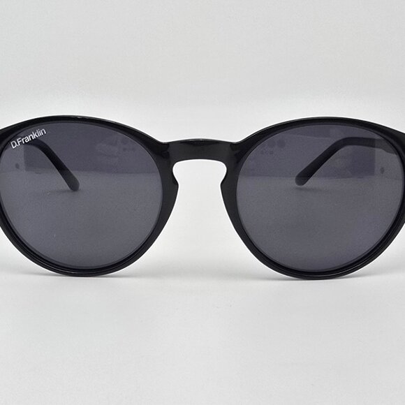 D. Franklin Ultra Light DFKSUN0143 Black Frame Polarized Grey Lens Sunglasses - Picture 2 of 15